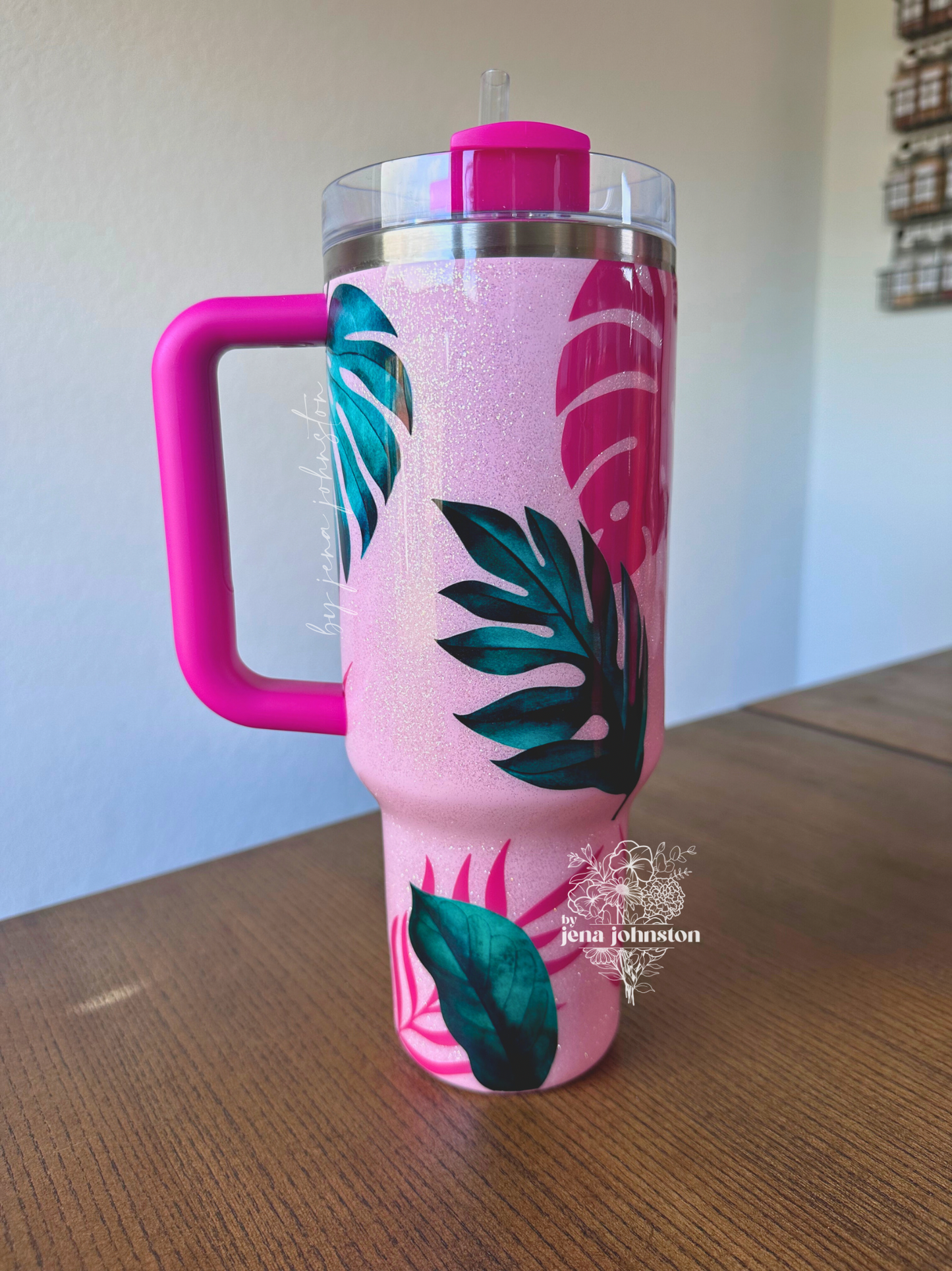 RTS 40oz Stanley - Tropical Flamingo