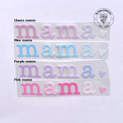 Mama Decal 4.6"- UVDTF