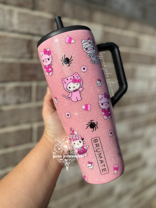 RTS 40oz Hello Kitty Halloween Brumate