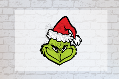 Grinch head Red