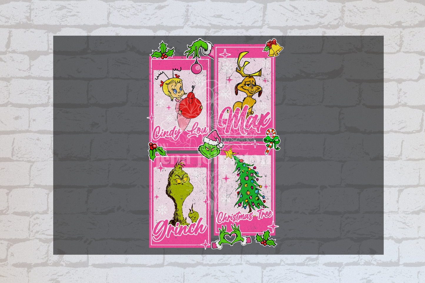 Grinch Barbie Boxes