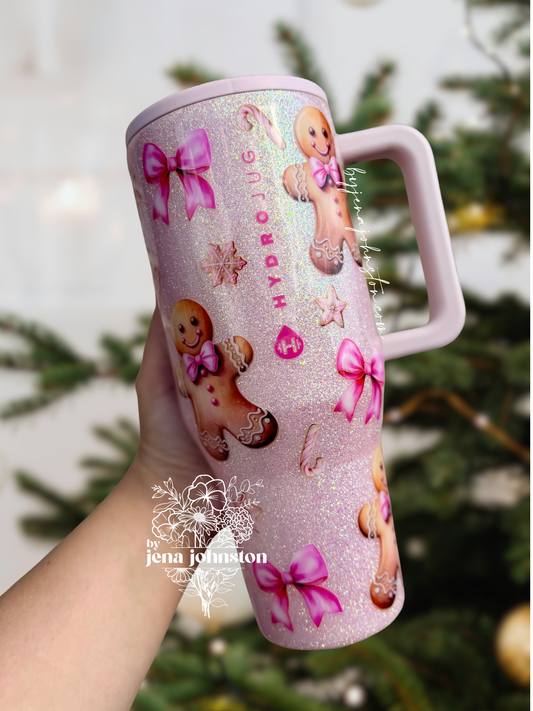 Pink Gingerbread HydroJug