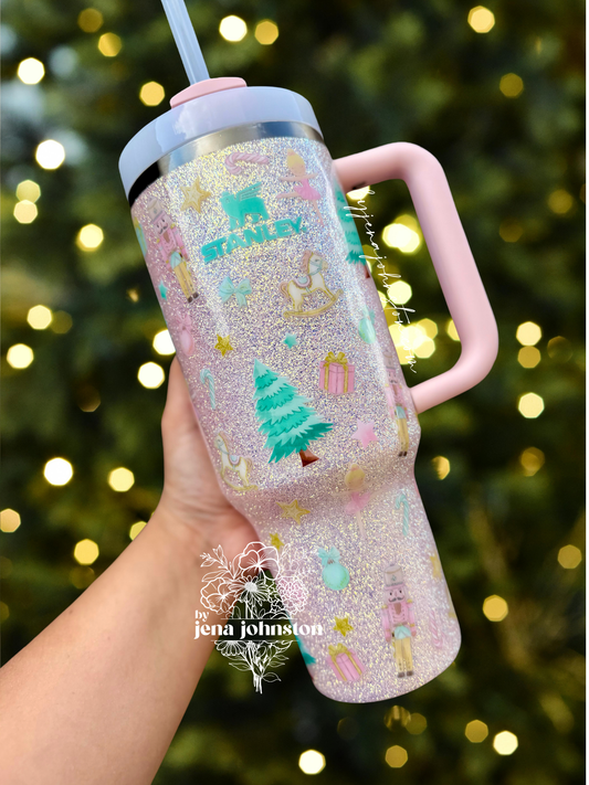 40oz Stanley Nutcracker & Ballerina