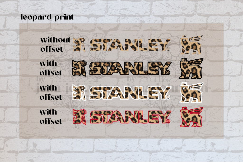 Tumbler Logos - Leopard