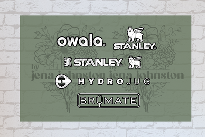 Tumbler Logos w/ offset