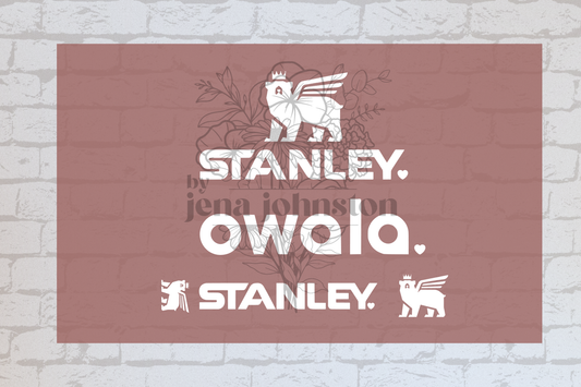 Tumbler Logos w/ heart - SINGLE