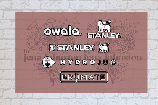 Tumbler Logos w/ Offset - SINGLE