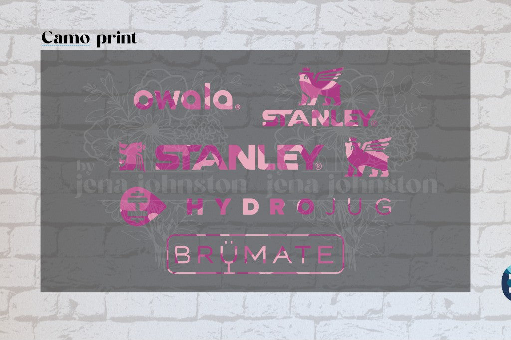 Tumbler Logos - Camo