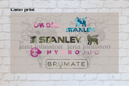 Tumbler Logos - Camo