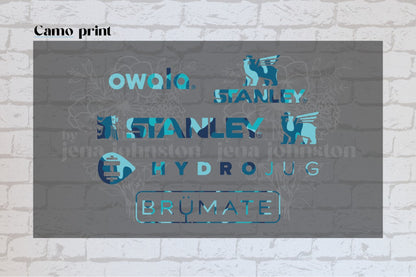Tumbler Logos - Camo