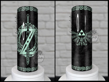 Zelda Tears of the Kingdom  Glow in the dark Epoxy Tumbler