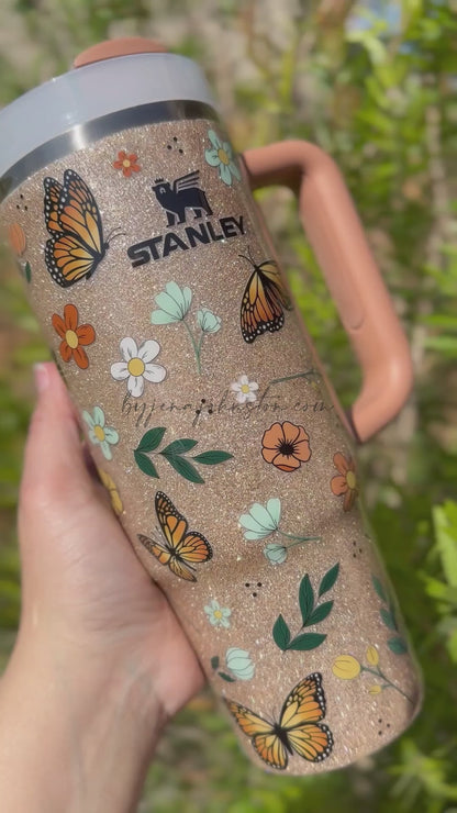 RTS 30oz Stanley Butterflies