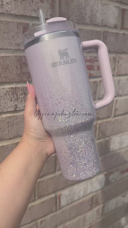 RTS 40oz Glittered Aster Stanley