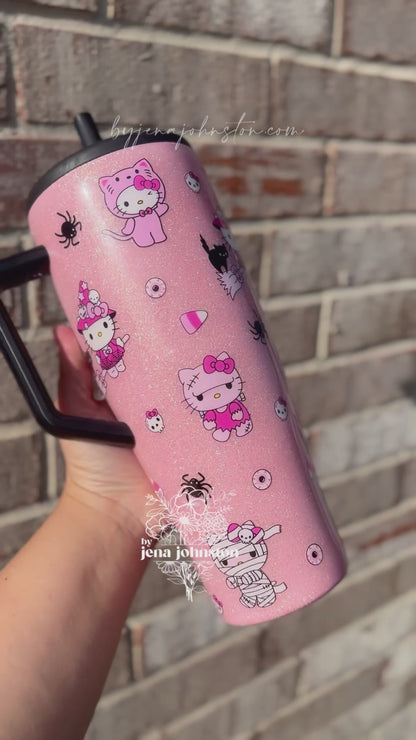 RTS 40oz Hello Kitty Halloween Brumate