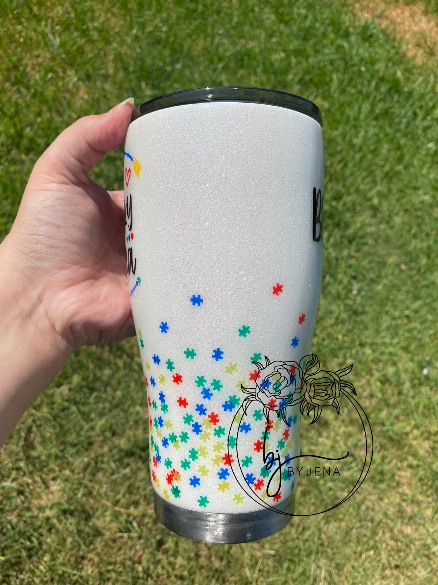 Autism Mama Epoxy Tumbler