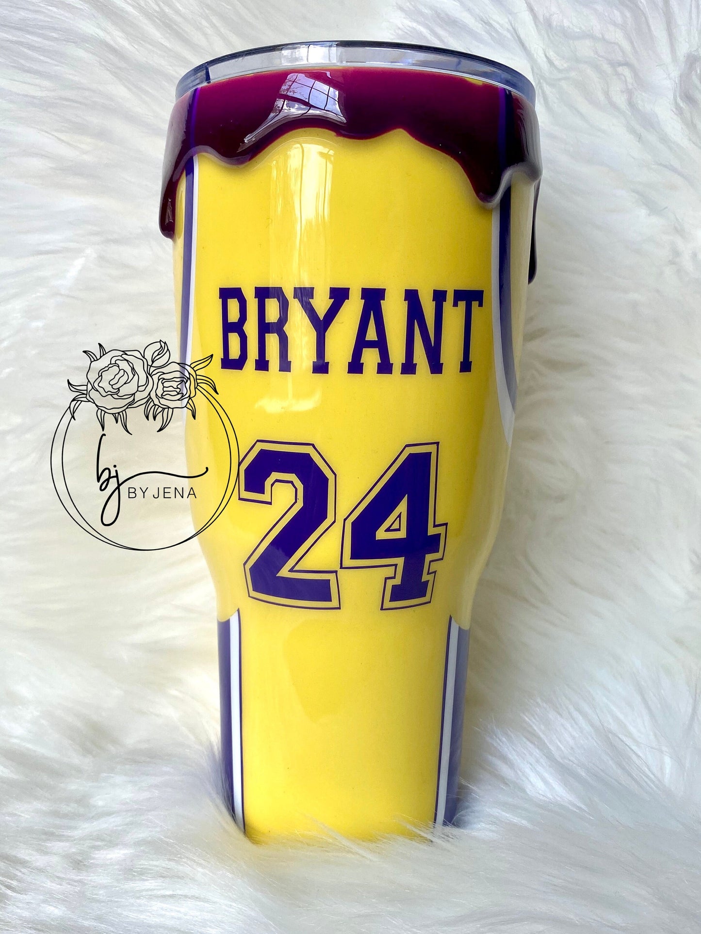 Lakers Kobe Bryant Jersey Tumbler