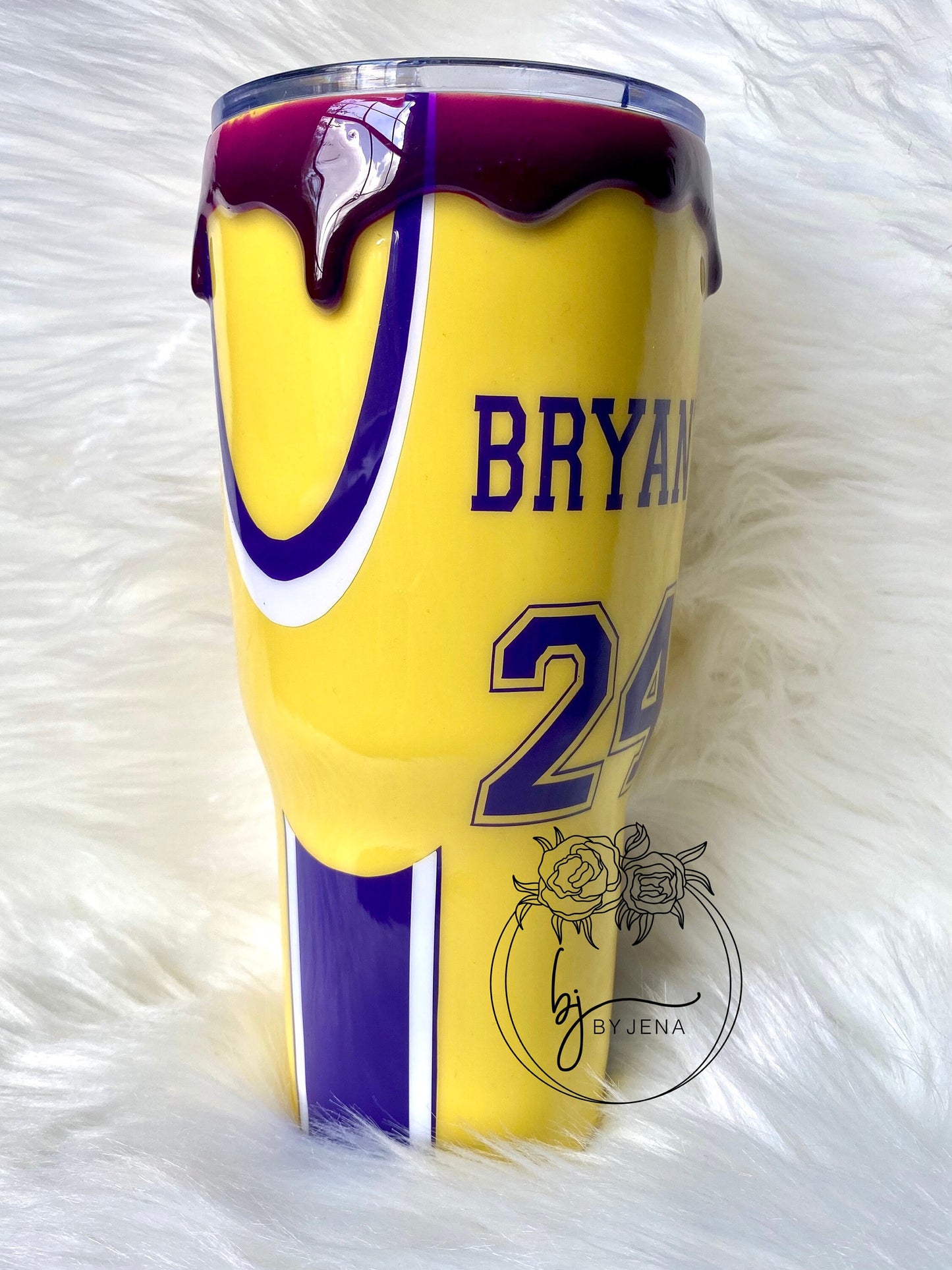 Lakers Kobe Bryant Jersey Tumbler