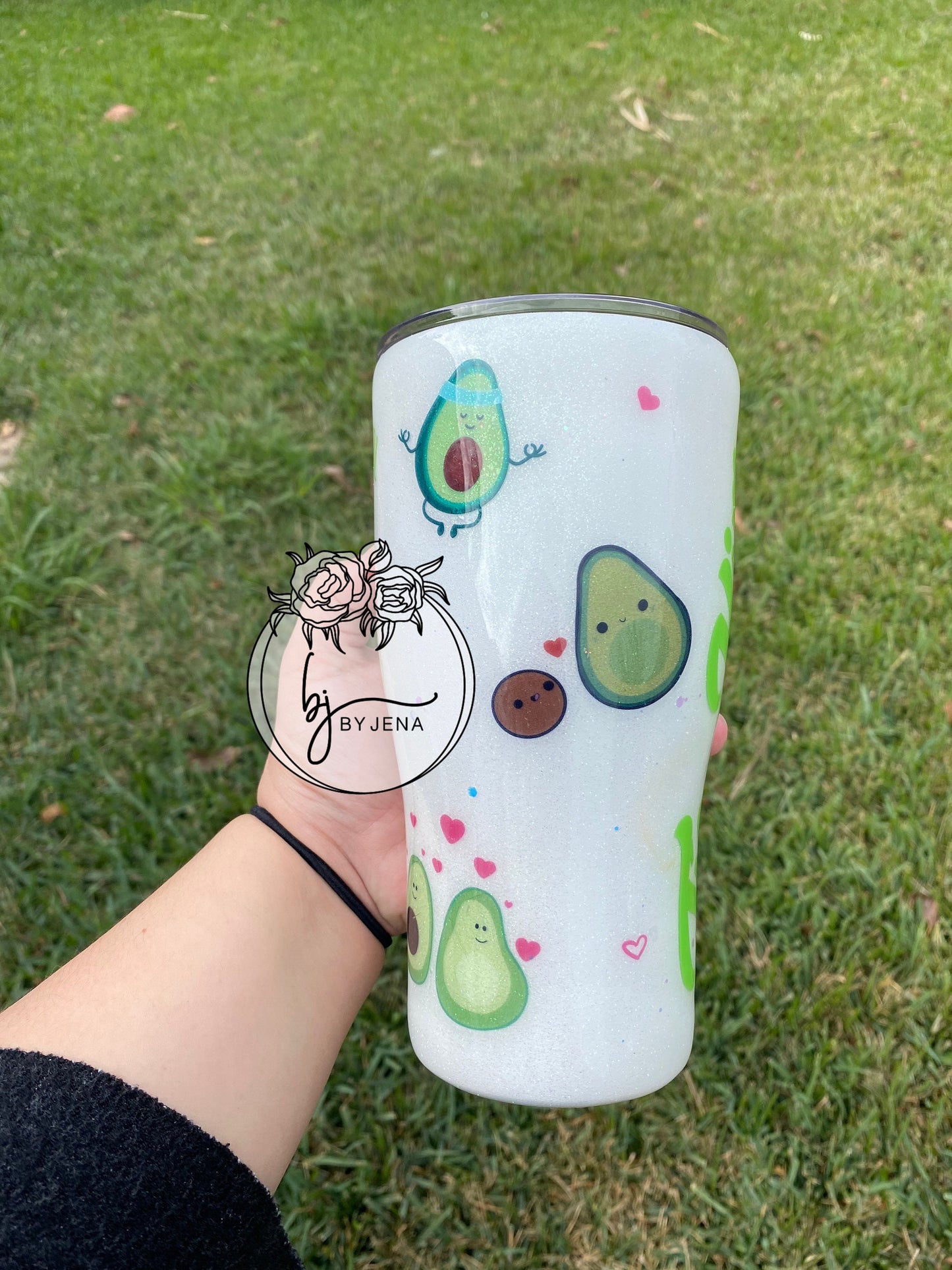 Avocado Lovers Epoxy Tumbler