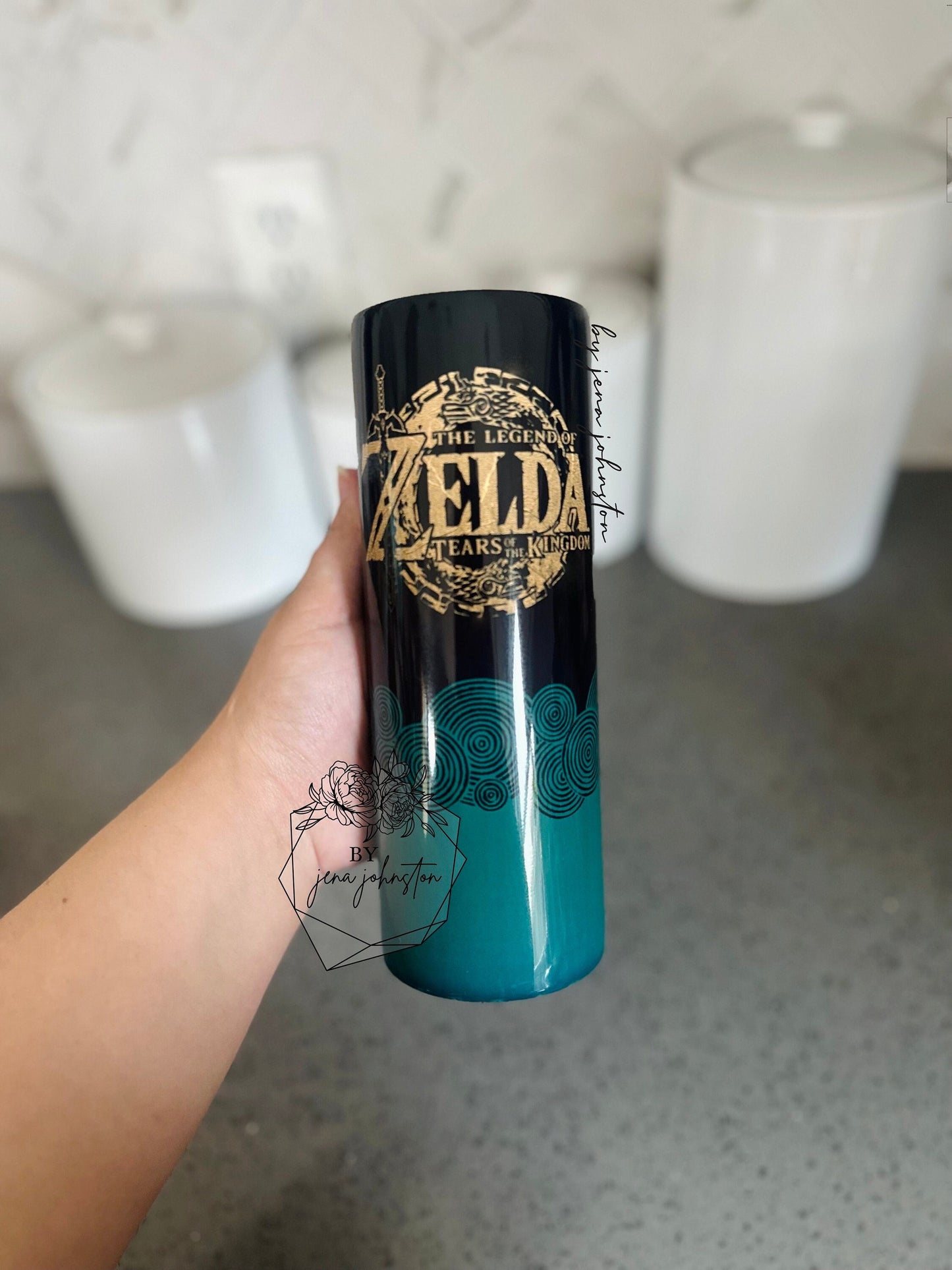 Zelda Tears of the Kingdom 20oz Tumbler - Sublimation