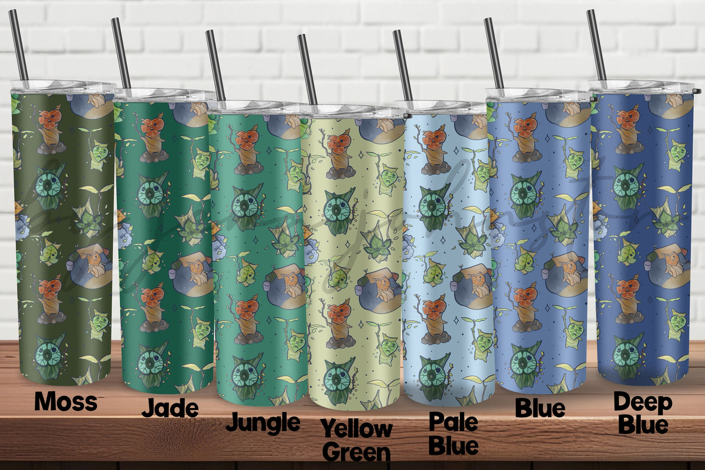 Zelda Korok Forest 20oz Tumbler - Sublimation